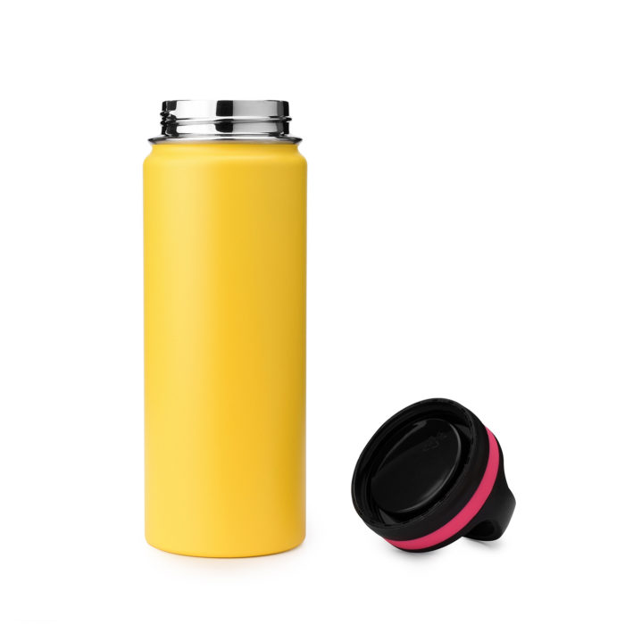 vacuum insulated stainless steel reusable water bottle