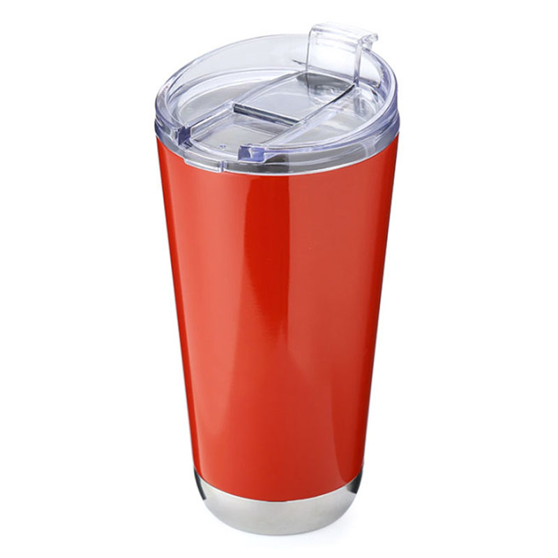 Reusable Thermos Stainless Steel Tumbler Coffee Cup with Flip Lid