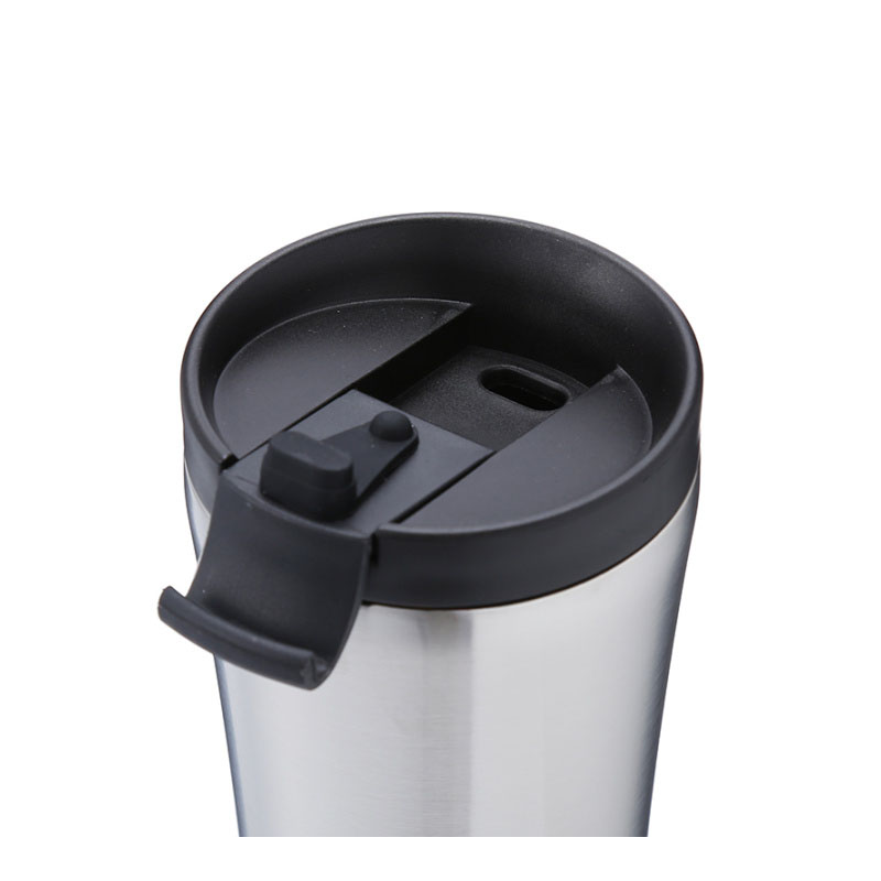 Insulated Stainless Steel Coffee Mug Thread Lid