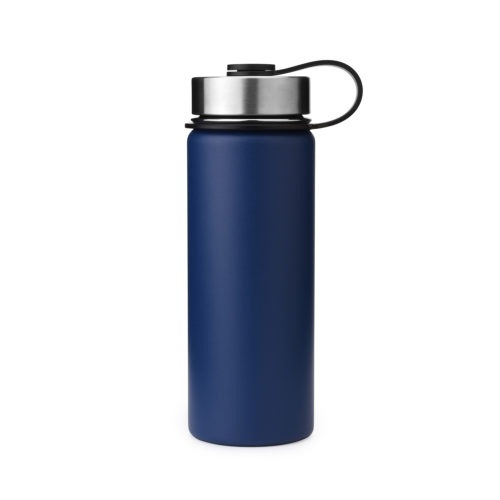 thermal insulated water bottle with stainless steel sports cap