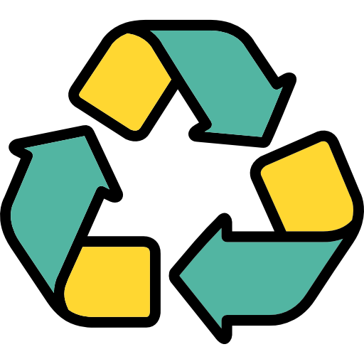 recycle ecofriendly icon