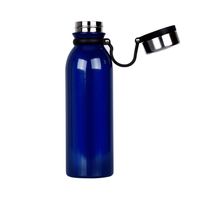 Blank Blue Spray Painting Stainless Steel Water Bottle Drink Bottle Maker
