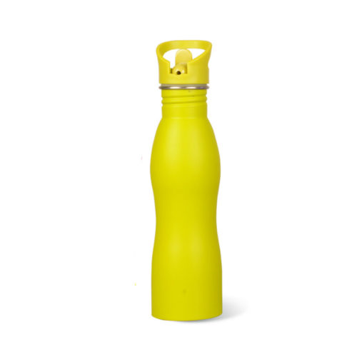 water bottle with straw lid