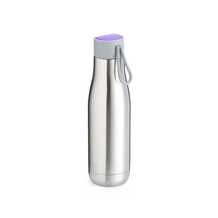 Brushed Private Label Branded Stainless Steel Water Bottle