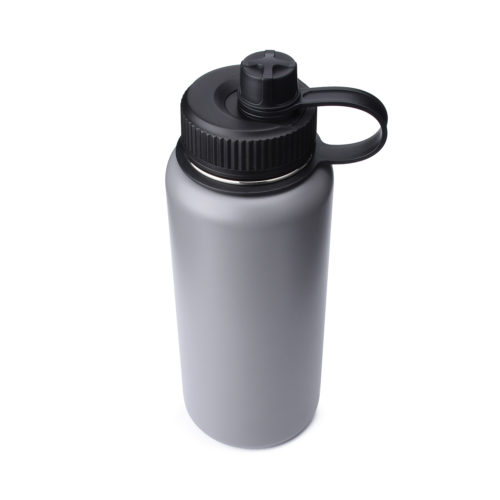 water bottle with spout lid