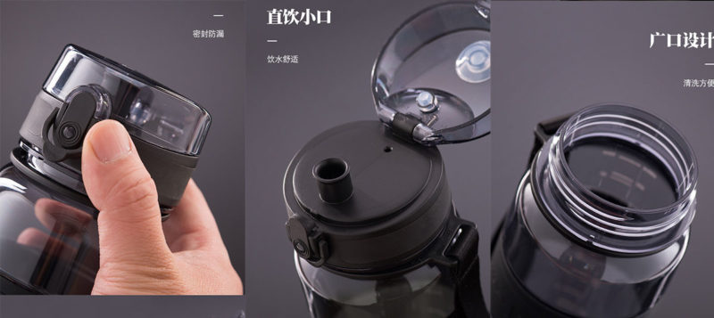 sports water bottle
