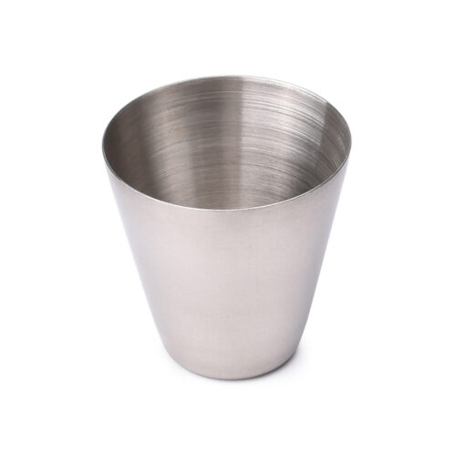 small stainless steel wine cup