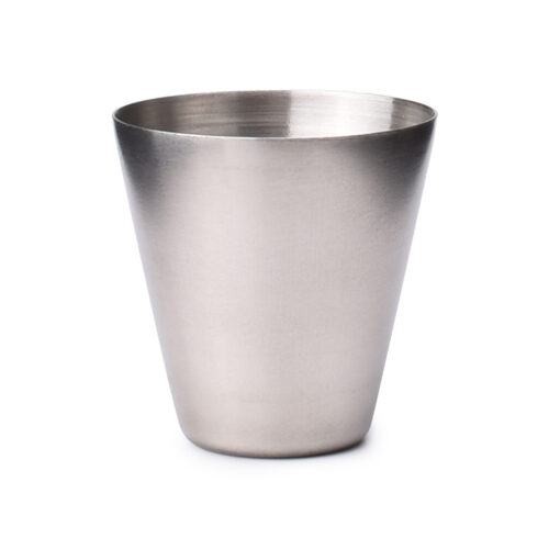 small metal wine cup