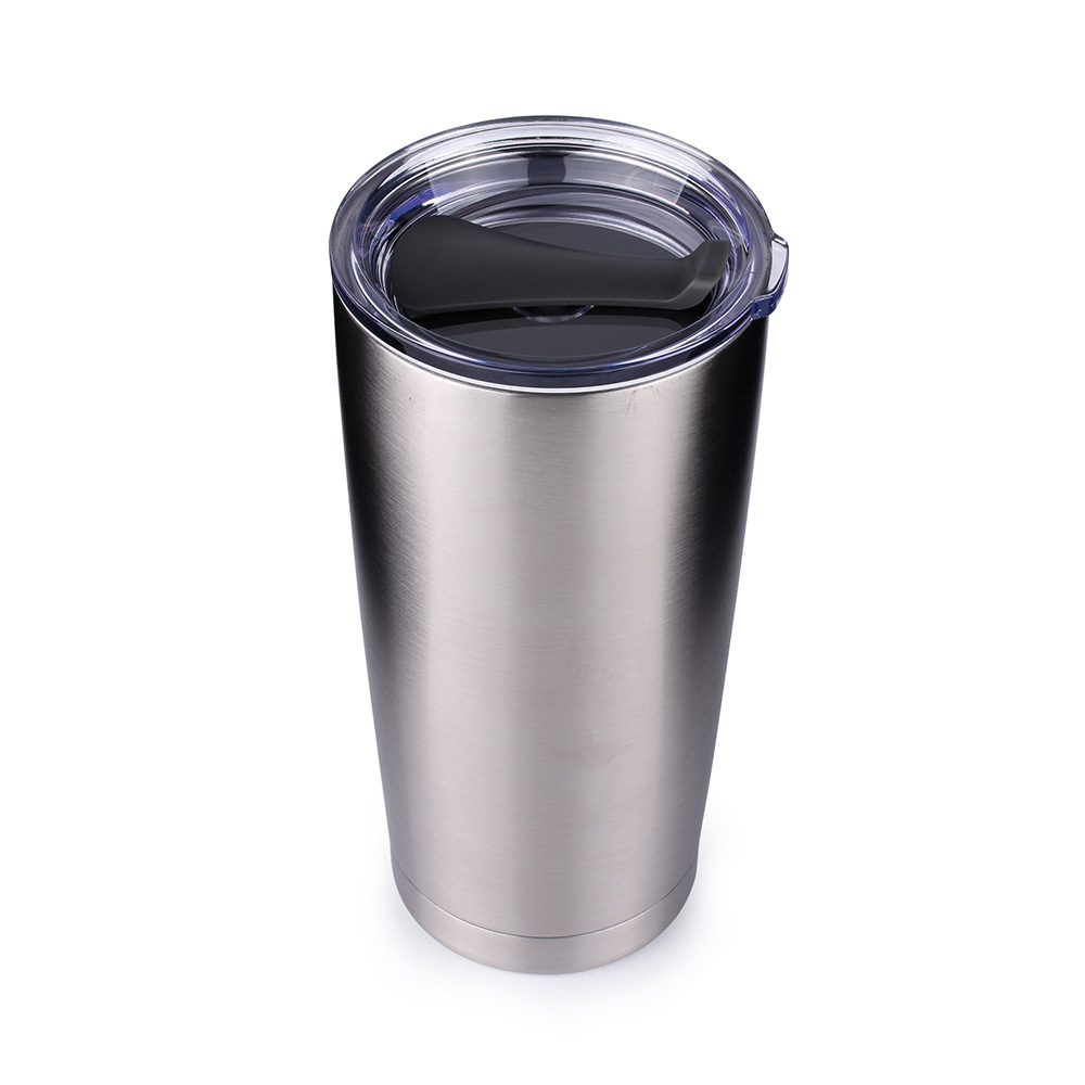 20 oz Stainless Steel Insulated Travel Tumbler with Handle - Powder Co —  Bulk Tumblers