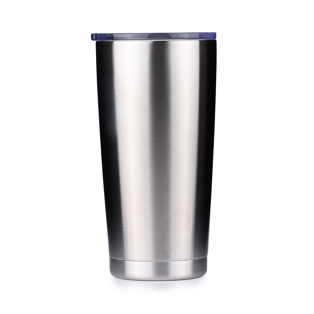 20 oz Stainless Steel Insulated Travel Tumbler with Handle - Powder Co —  Bulk Tumblers