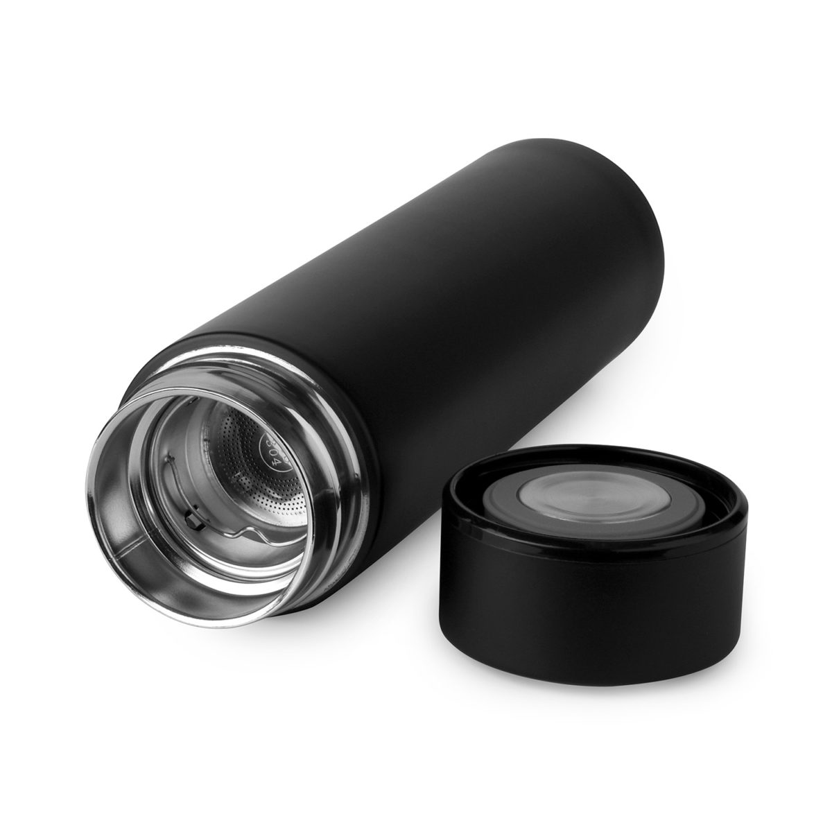 Insulated Stainless Steel Reusable Drink Bottle with SS Lid & Handle