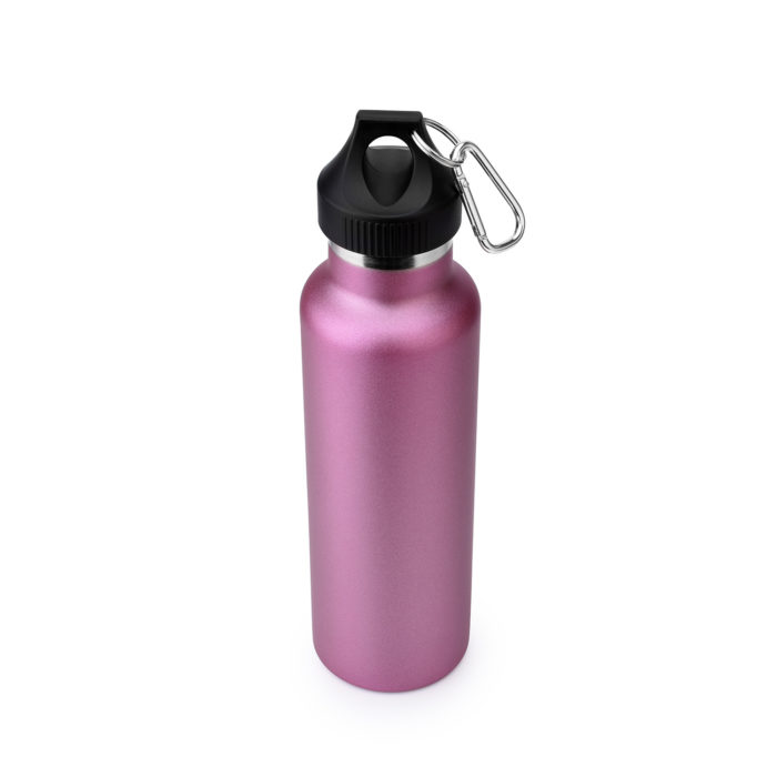 thermos stainless steel water bottle with carabiner