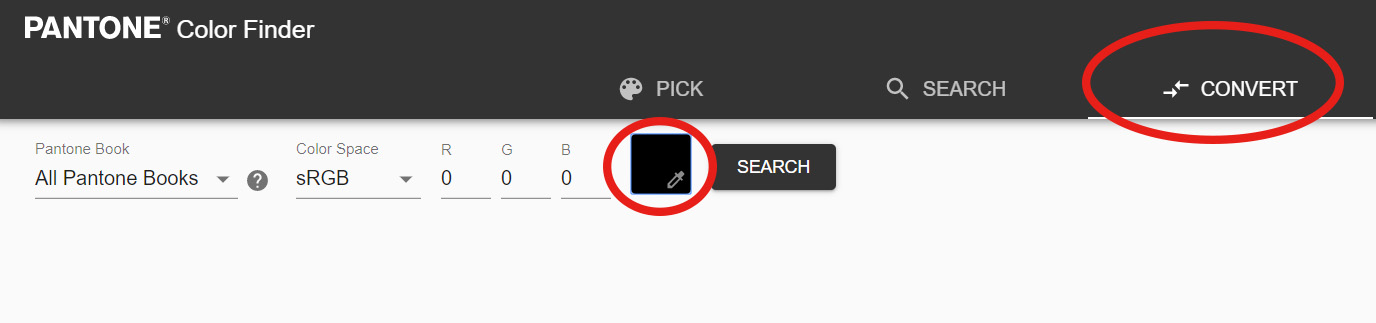convert 1 Pantone Color inquiry