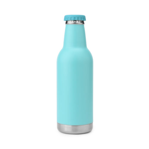 Secura Vacuum Insulated Stainless Steel Straw Water Bottle with Handle,  350ML/12OZ,Blue - The Secura