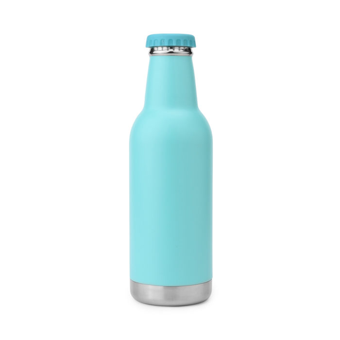 vacuum insulated double walled stainless steel beer bottle pint