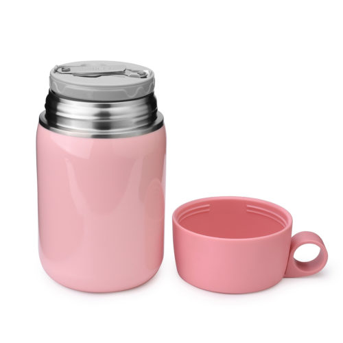  vacuum insulated stainless steel double wall food jar flask container