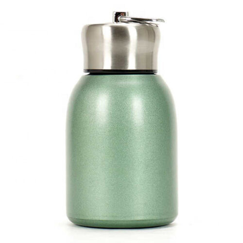 Mini Stainless Steel Thermos Leakproof Flask Travel Water Bottle with Handle for Kids