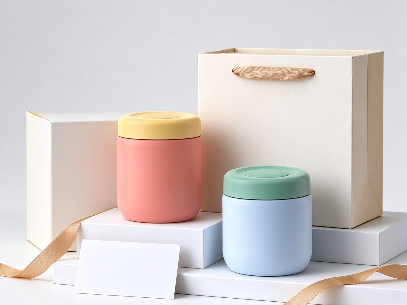 custom food container for corporate gifts.
