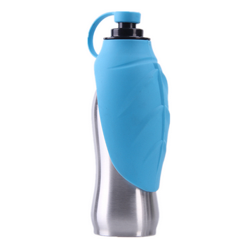 Flip insulating mug 600ml water blue