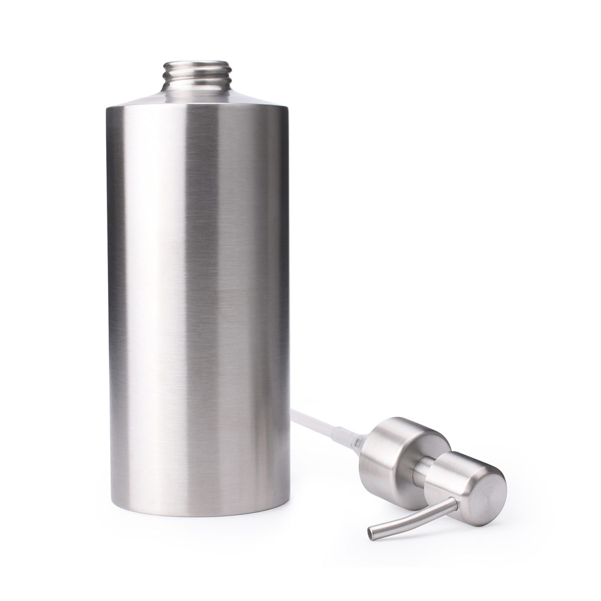 stainless steel soap dispenser