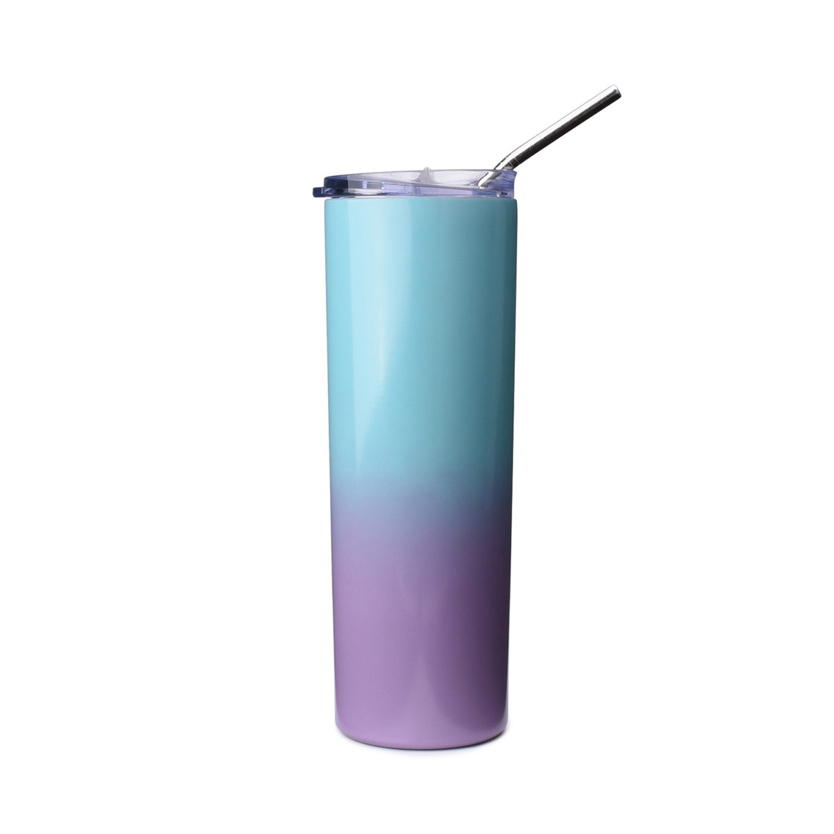 Wholesale Metal Skinny Tumbler with Straw