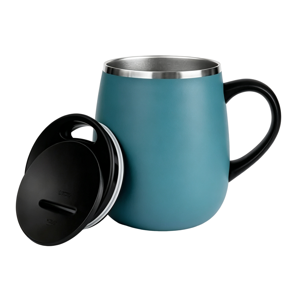 sliding lid for travel coffee mug