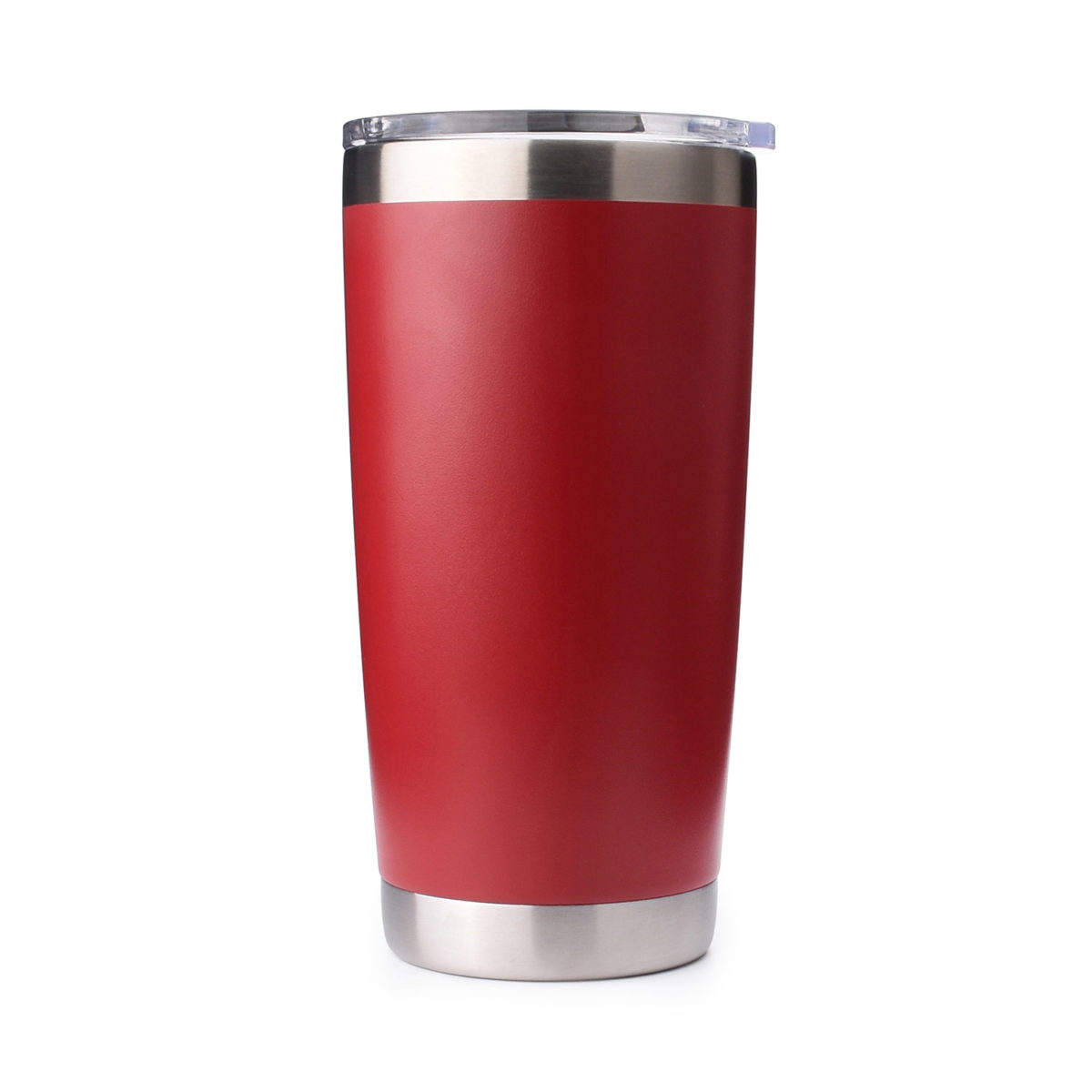 Blank Red Insulated Stainless Steel Sand Rambler 30 oz Coffee Tumbler