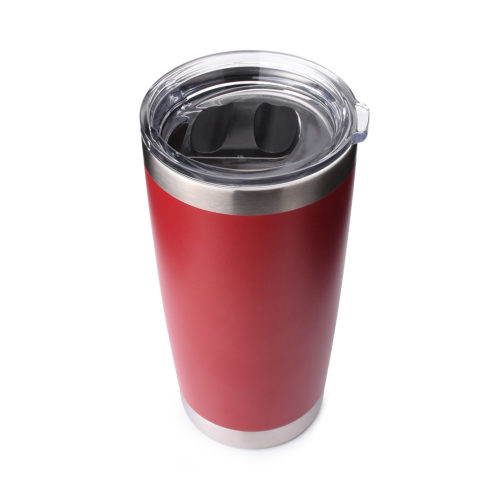 20 oz tumbler with magnetic slider cover