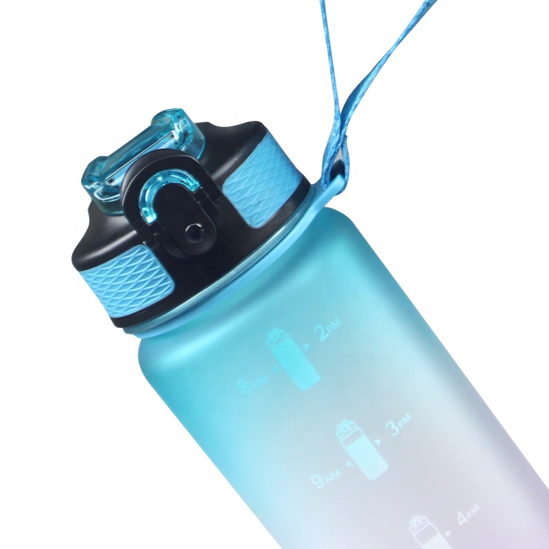 Leak-proof Sports Water Bottle With Straw - Portable And Durable