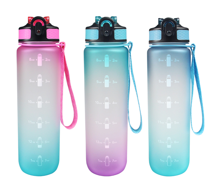 Wholesales Tritan Water Bottle with Straw Lid