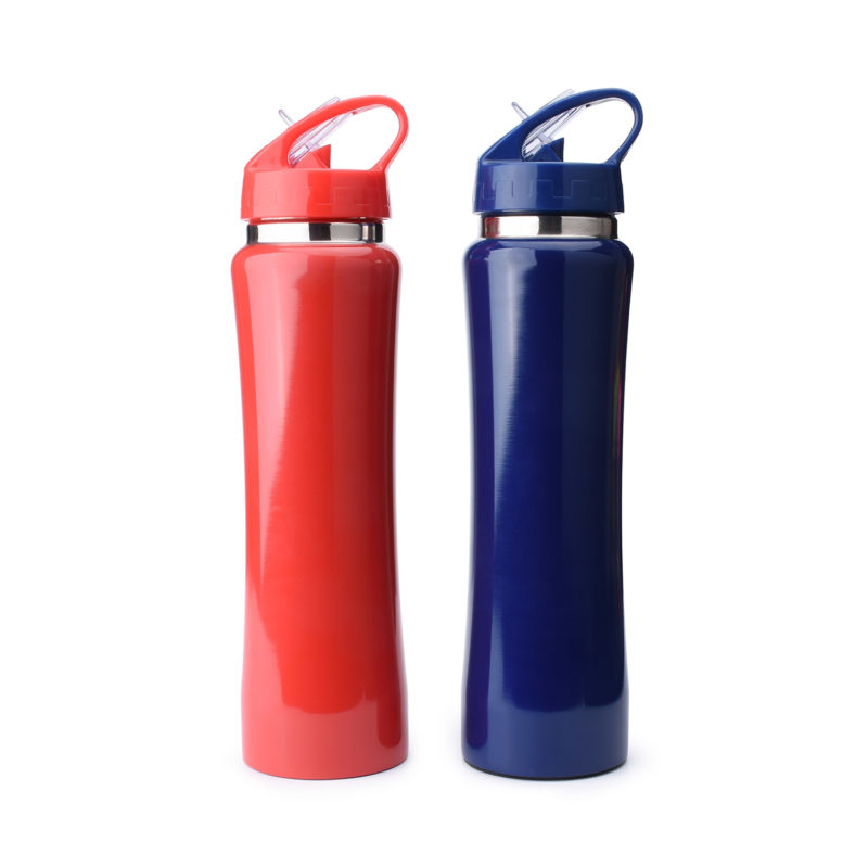 500ml OEM vacuum flask with straw lid
