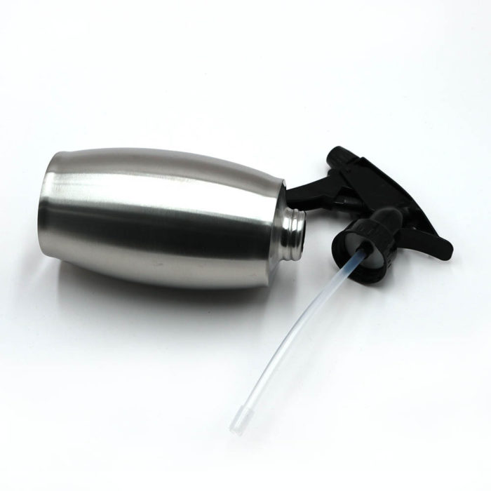 Plant Mister Spray Bottle Stainless Steel Hand Press Pump Flower Watering Cans