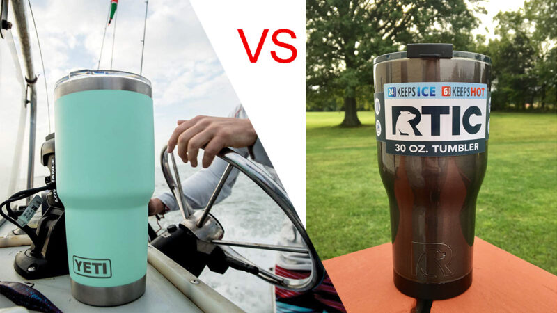 RTIC tumbler VS Yeti tumbler