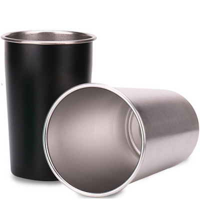 Single wall stainless steel tumbler