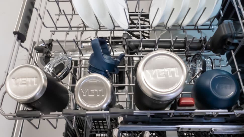 Yeti tumblers in dishwasher