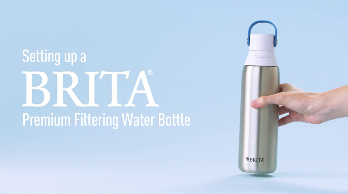 Brita Stainless Steel Water Filter Bottle