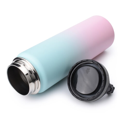 Vacuum Flask Bubble Gum Iron Water Bottle 24 oz Water Bottle Supplier