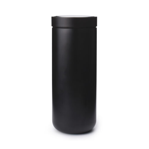 insulated coffee cup mug bottle with push button cap