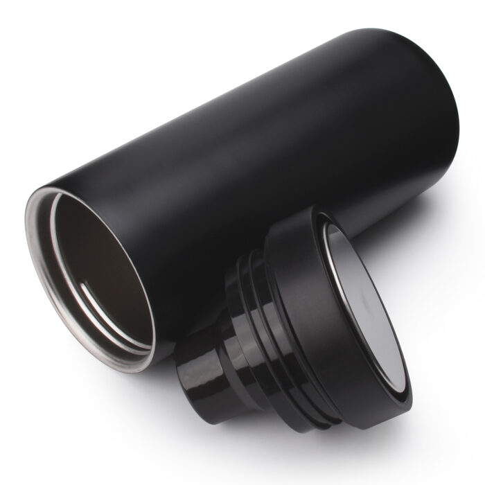 on-the-go coffee cup mug bottle with push button cap