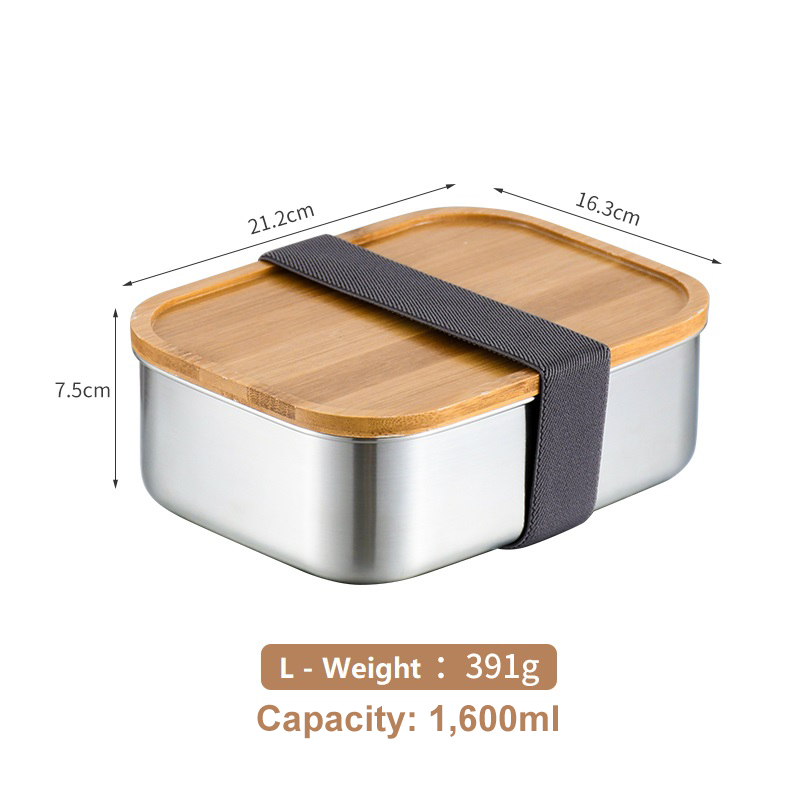 Stainless Steel Japanese Bento Lunch Box | Thermal Insulated Food Container