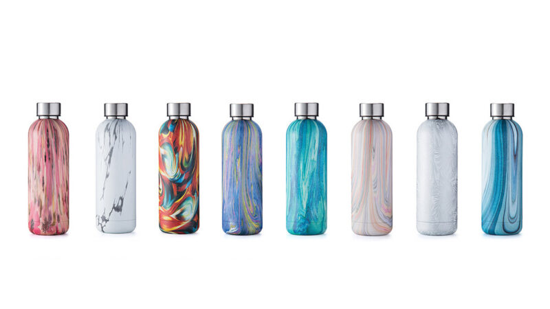 ocean plastic water bottle