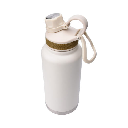 wholesale metal vacuum flask wide mouth blank white