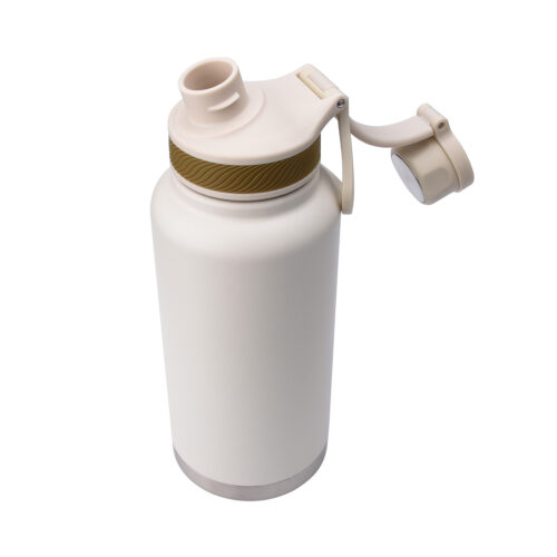 wholesale metal vacuum flask wide mouth blank white