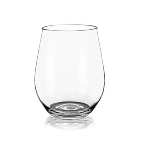 wholesale stemless tritan plastic wine glasses in bulk