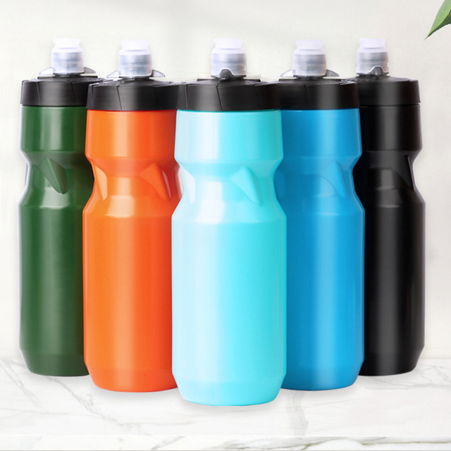 Custom Slim Fit Water Bottles with Straw Lid (24 Oz., Quick Ship)