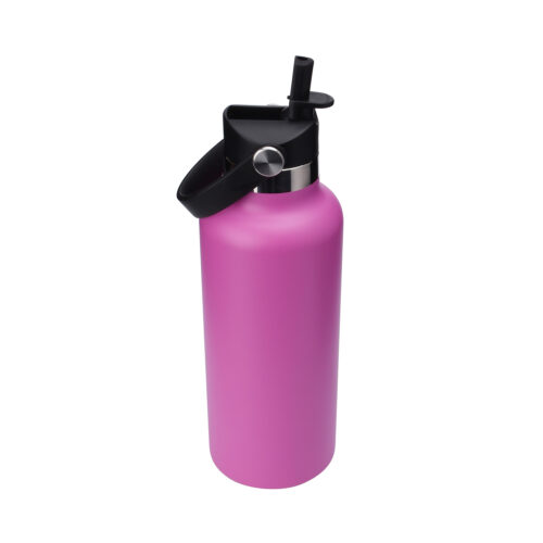 wholesale standard mouth hydro vacuum flask with straw cap