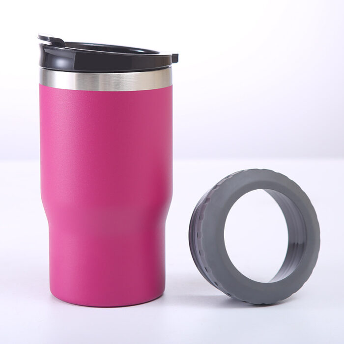 wholesale 4 in 1 Stainless Steel Koozie Can Cooler Beer Bottle Insulator