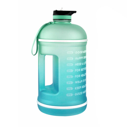 Wholesale sports PETG 1 gallon plastic water bottle jug food grade with straw