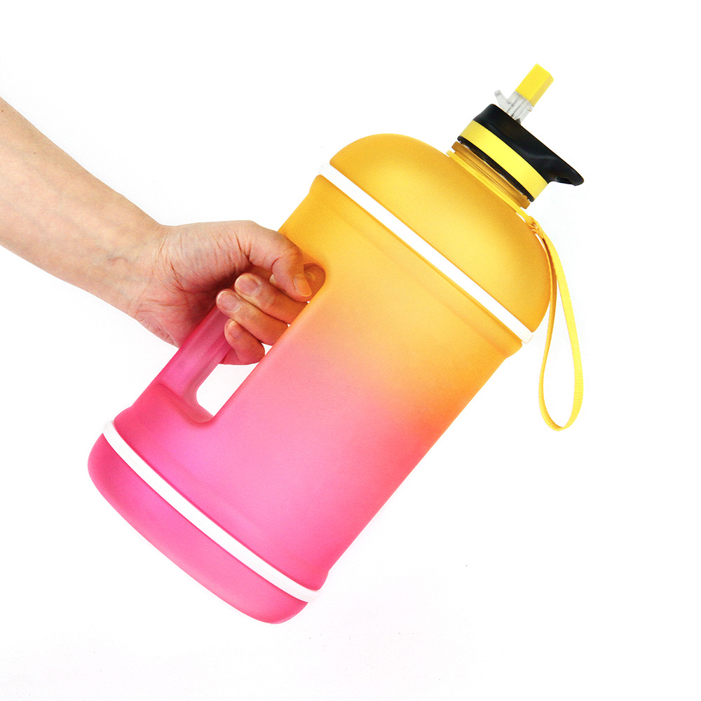 Collapsible Pink Ombre Water Bottle