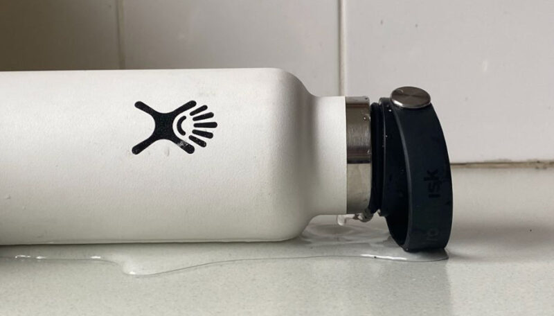 hydroflask leaking from top